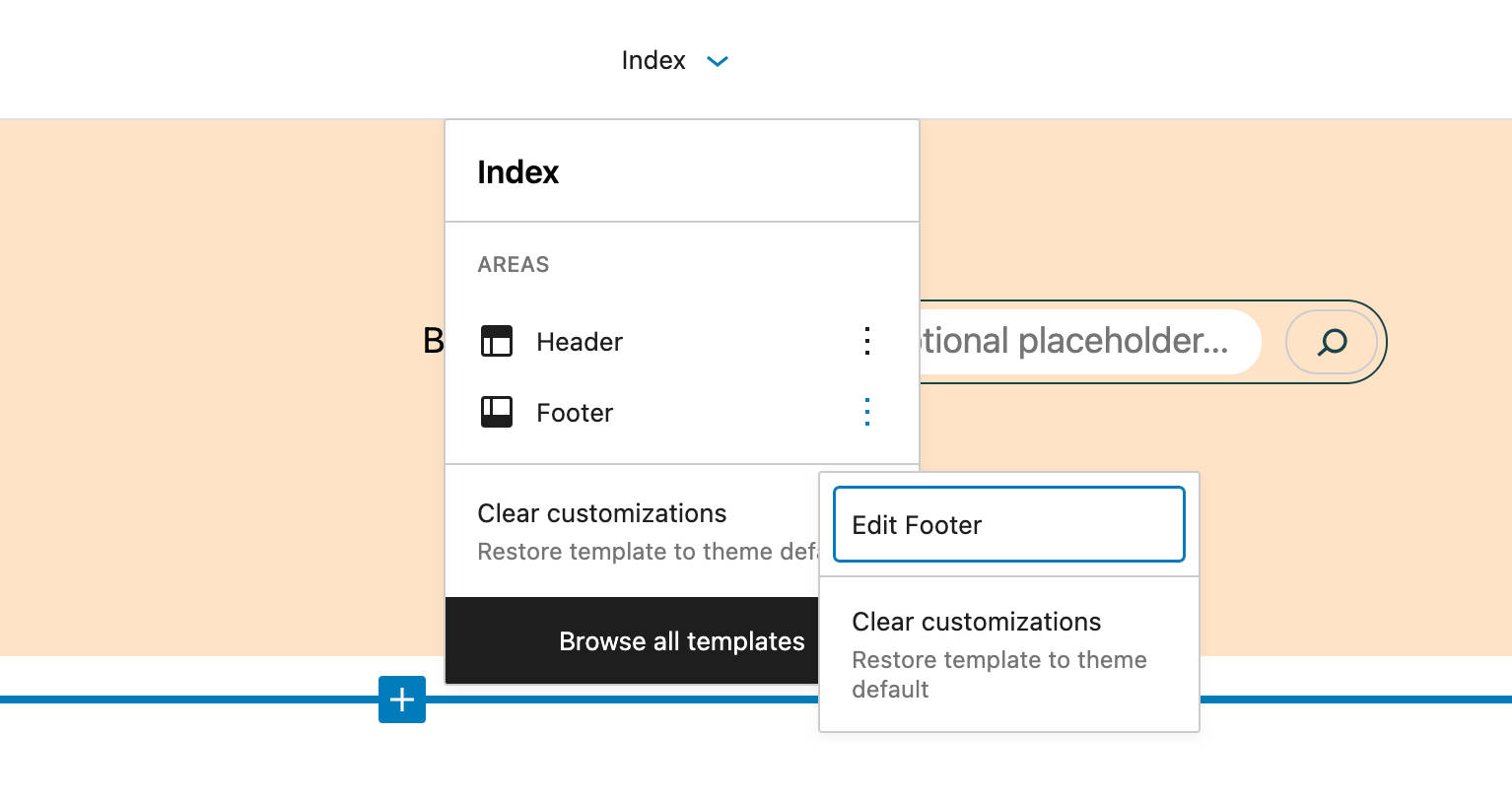 De Template Inspector