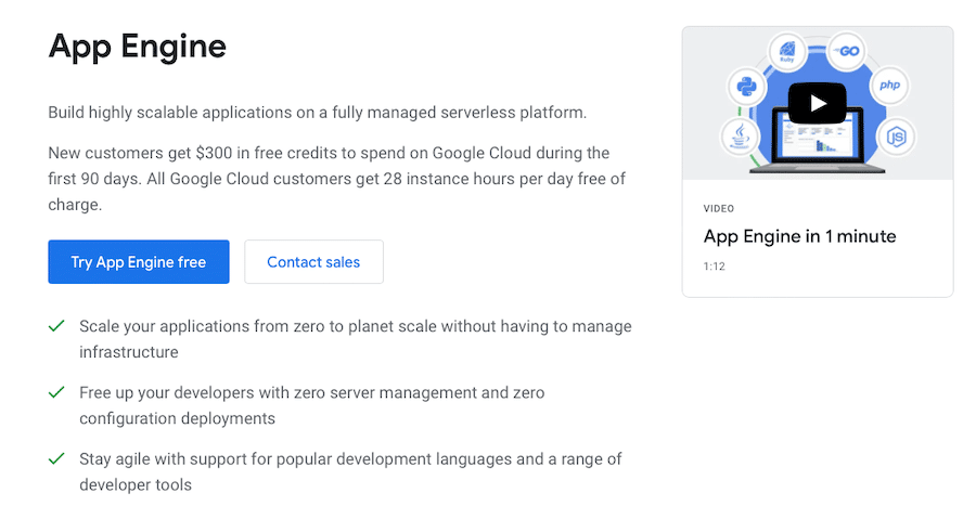 App Engine est un service populaire de Google Cloud Platform.