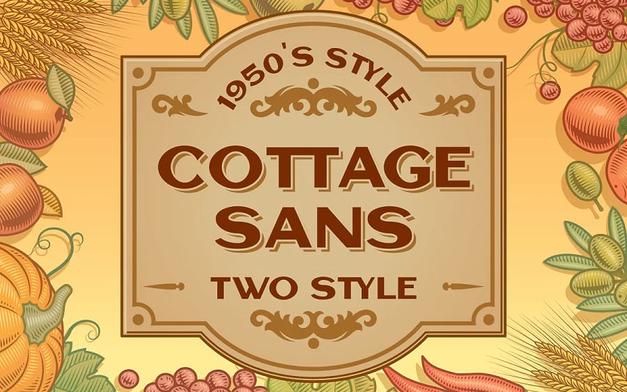 Cottage Sans font.