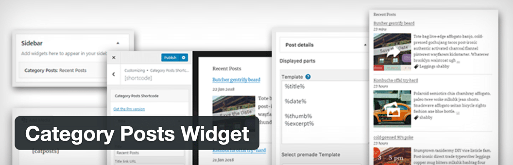 Category Posts Widget