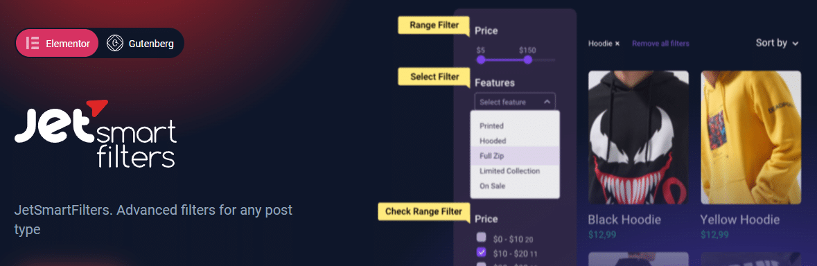 JetSmartFilters Plugin