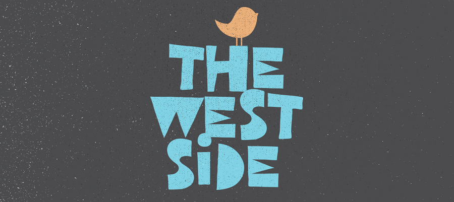 West Side font.