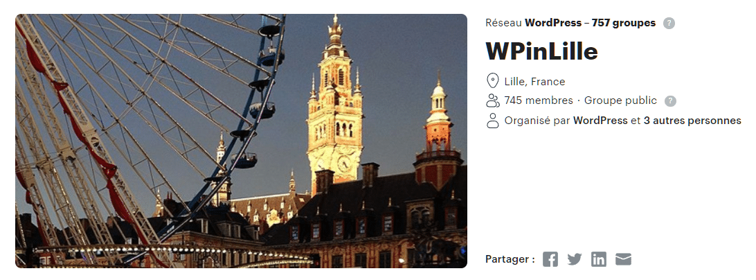 WordPress Meetup i Lille