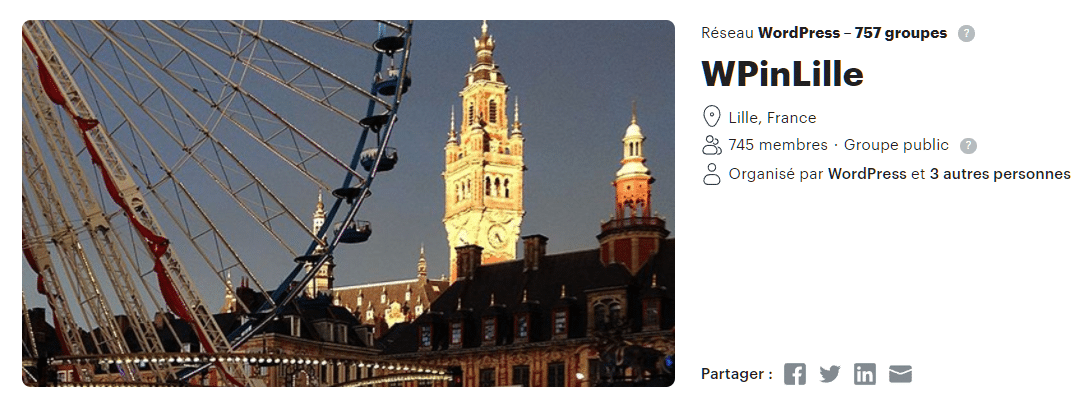 Lille WordPress Meetup