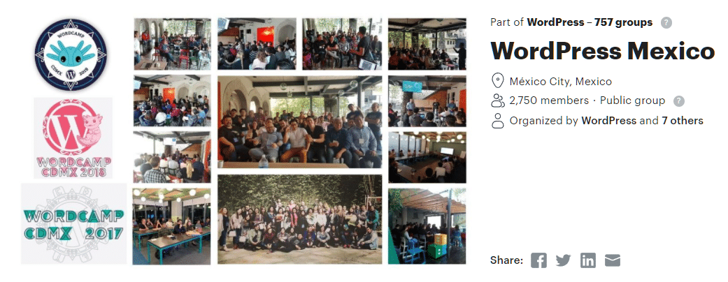 WordPress Meetup i México City