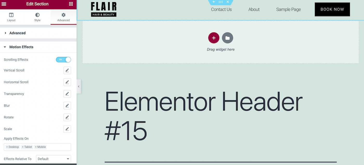 The Ultimate Guide To Elementor Sticky Headers