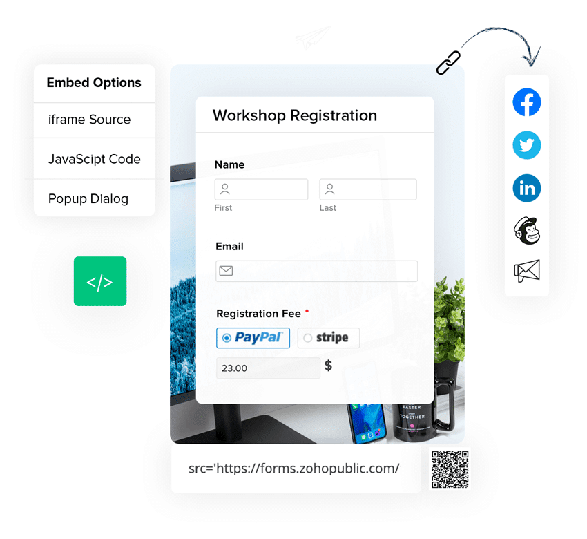 Zoho Forms mobile forms