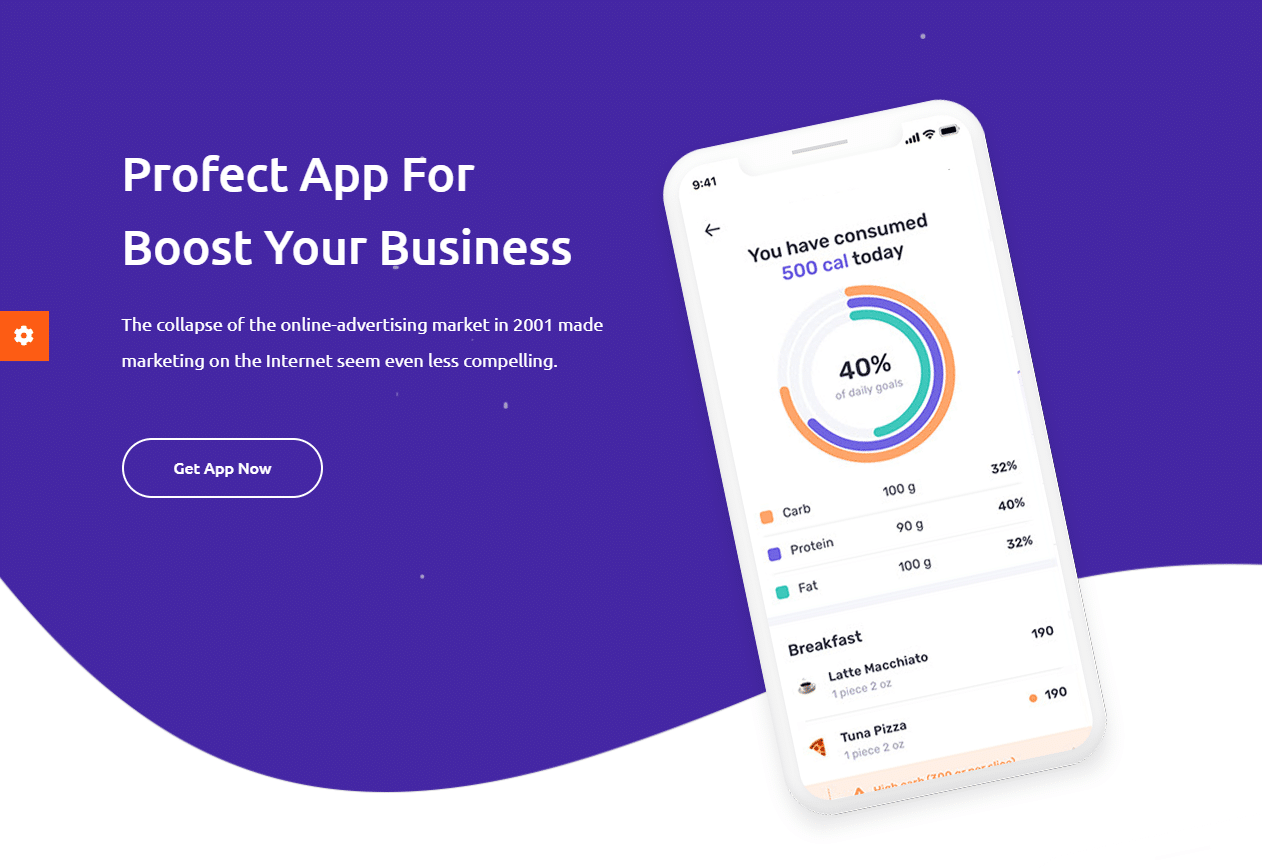 Appway landing page