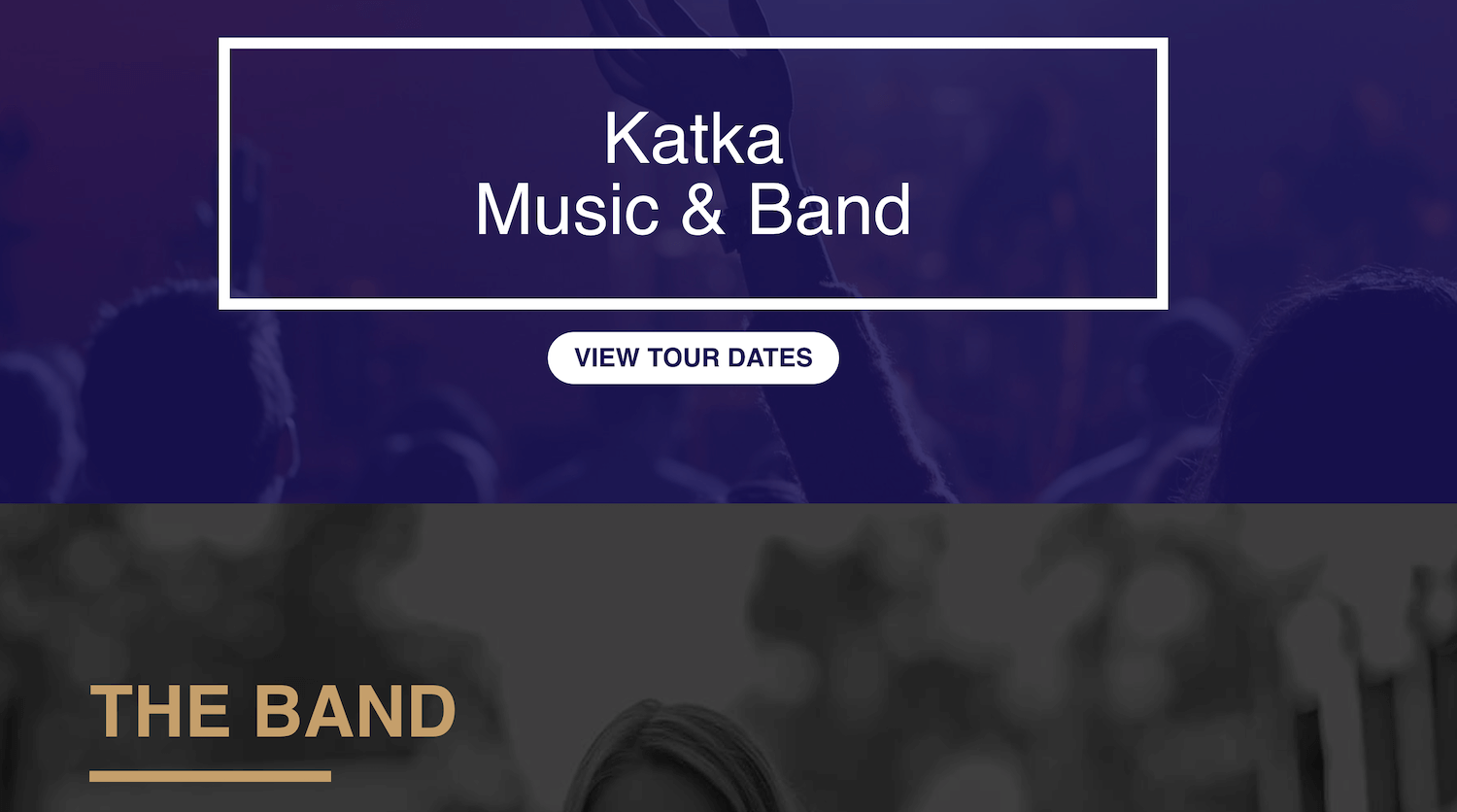 Katka Music template