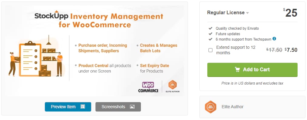 Plugin StockUpp Inventory Management