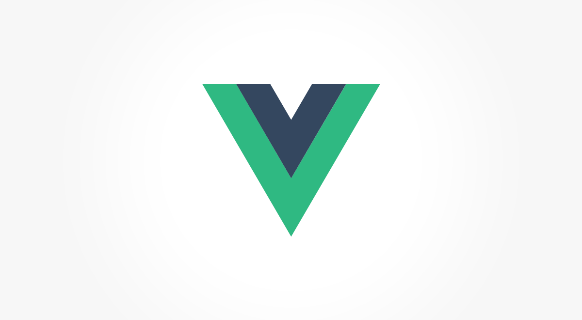 Het Vue.js logo, met een donkergroene letter 'V' genest in een grotere, lichtere groene letter 'V'.