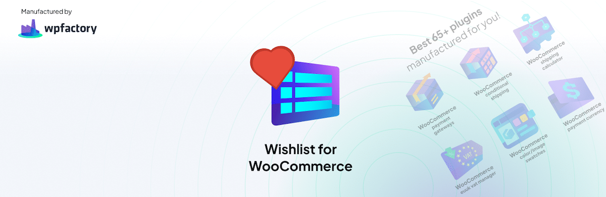 Wishlist for WooCommerce plugin