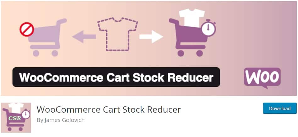 Plugin WooCommerce Cart Stock Reducer