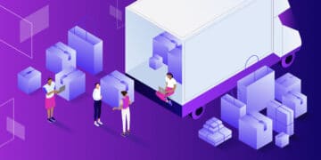 Little figures loading a truck using WooCommerce inventory management
