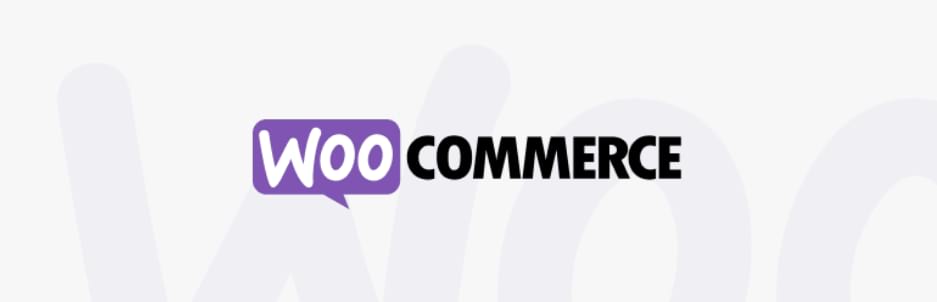 Logo del plugin WooCommerce con le lettere Woo dentro un fumetto color lilla