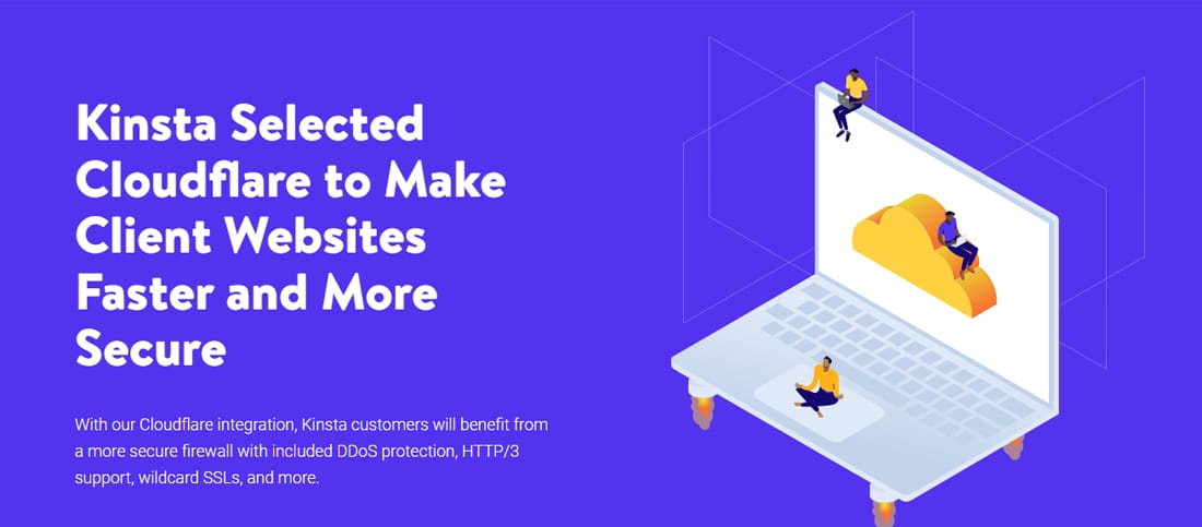 Kinsta + Cloudflare = sites mais rápidos e mais seguros