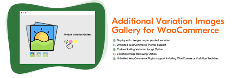 Plugin Additional Variation Images Gallery for WooCommerce.