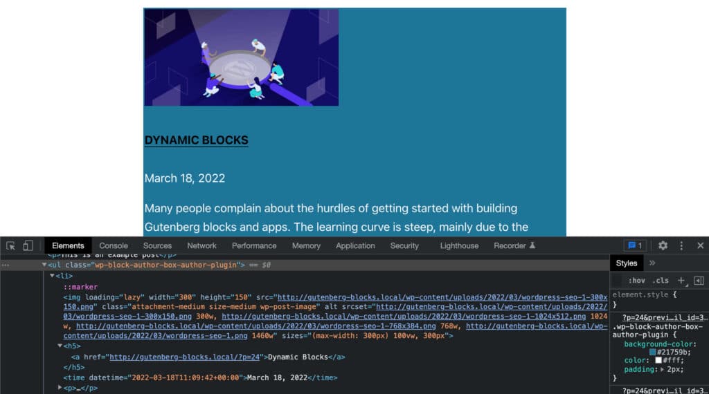 How to Create Dynamic Blocks for Gutenberg