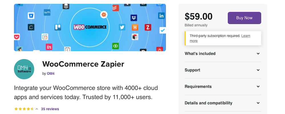 WooCommerce Zapier.