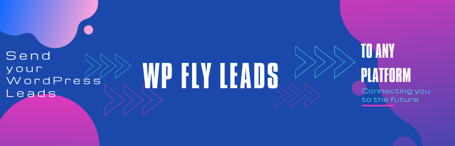 Banner del plugin WP Fly Leads.