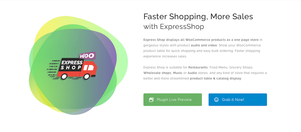 Il plugin Express Shop