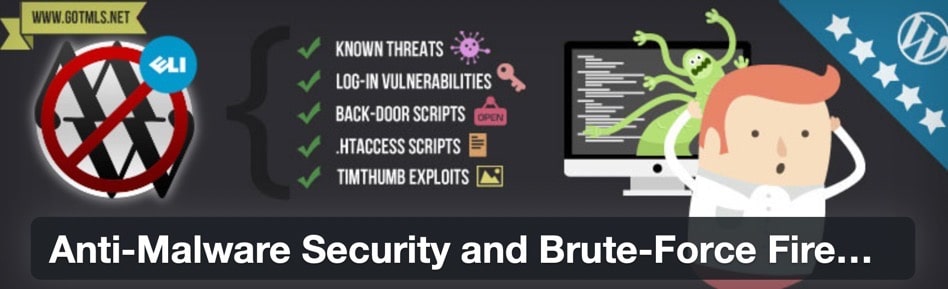 Anti-Malware-sikkerhed og Brute-force Firewall