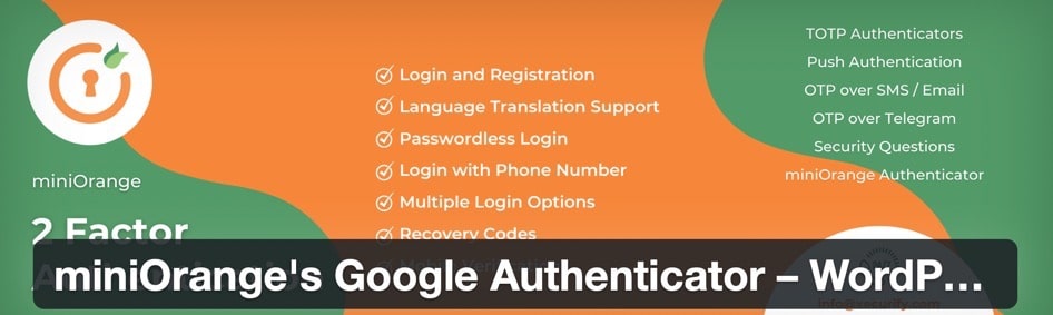 Il plugin WordPress Google Authenticator