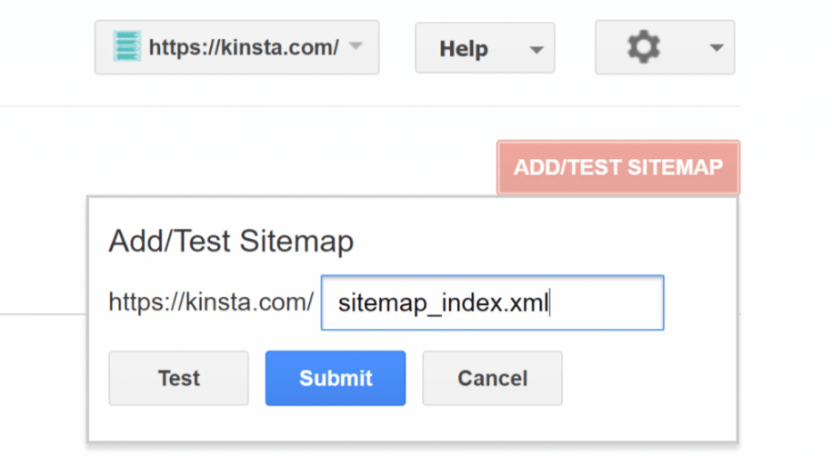 HTTPS-Sitemap-Datei