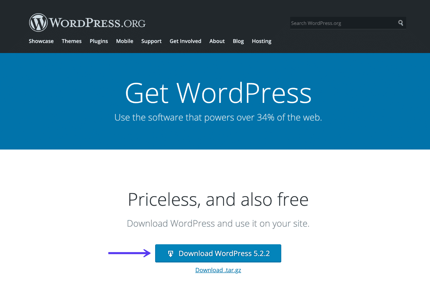 Download WordPress