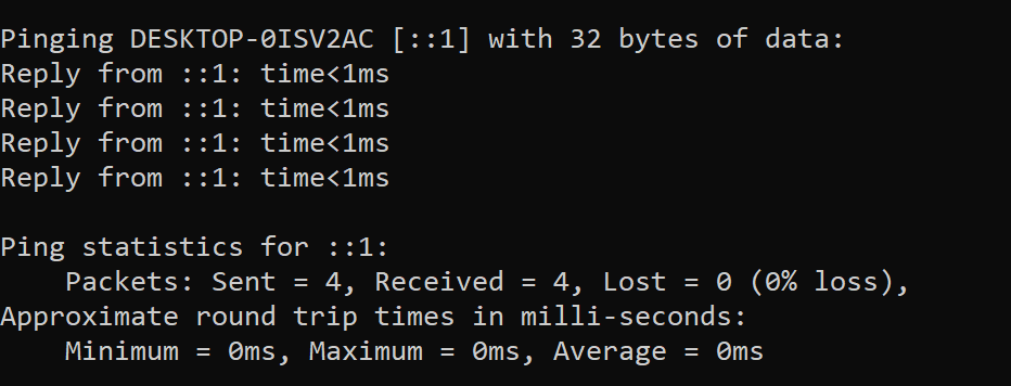 Hacer ping a otras redes cuando Internet no funciona