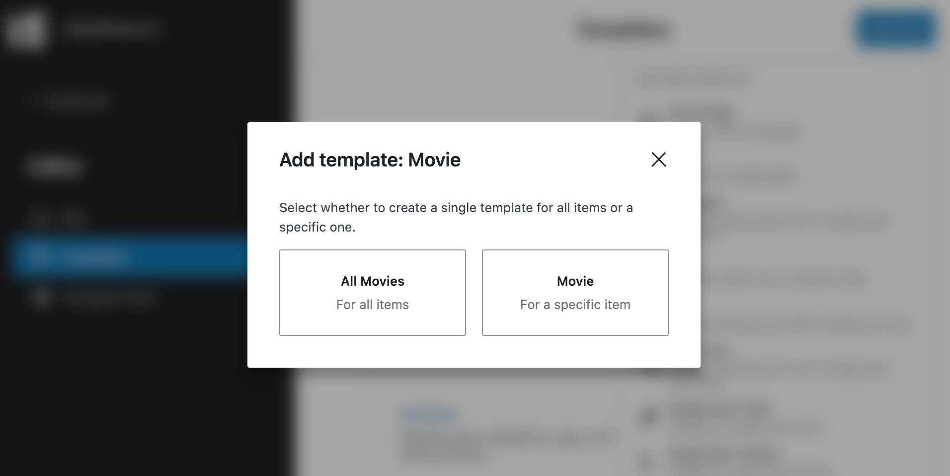 Adding a template for a custom post type in WordPress 6.1