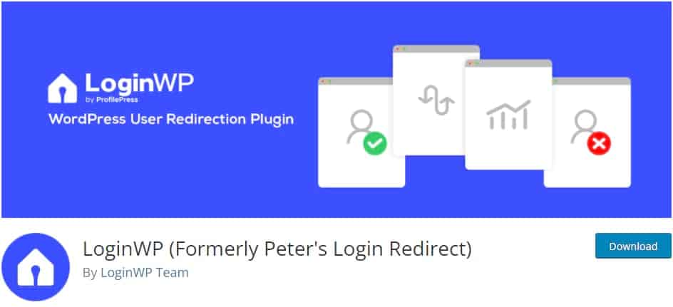 LoginWP Plugin. 