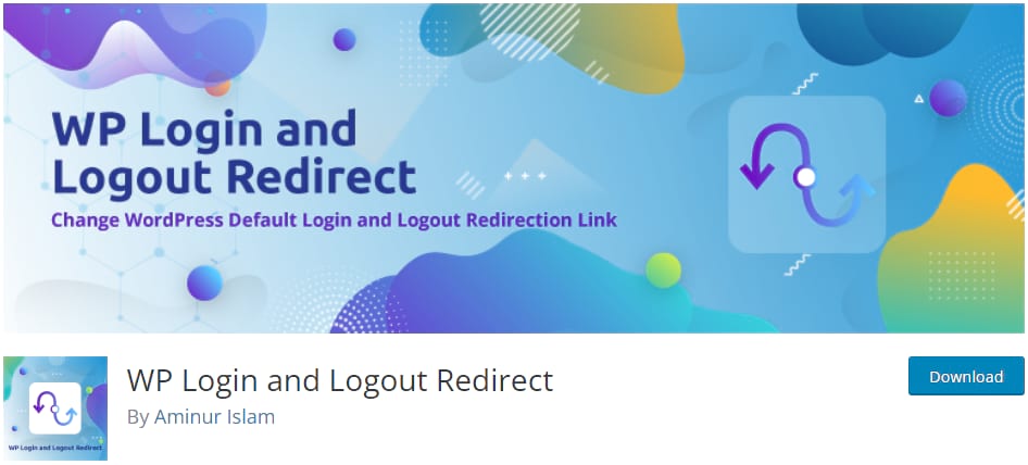 WP Login and Logout Redirect Plugin.