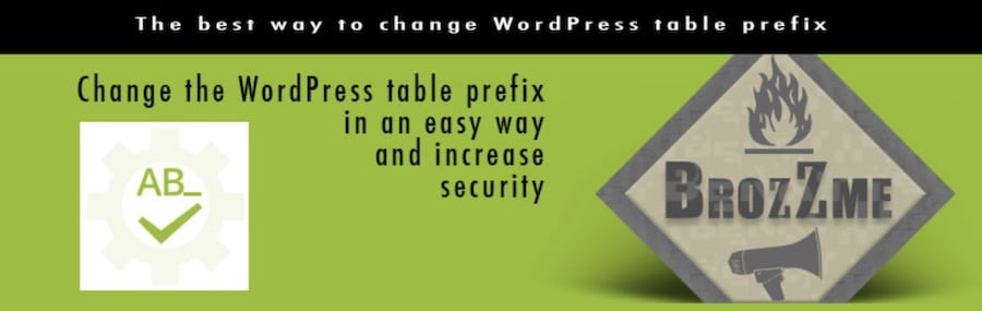 Extension Brozzme DB Prefix & Tools