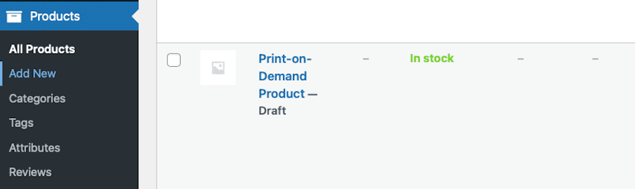 Añadiendo un nuevo producto en WooCommerce.
