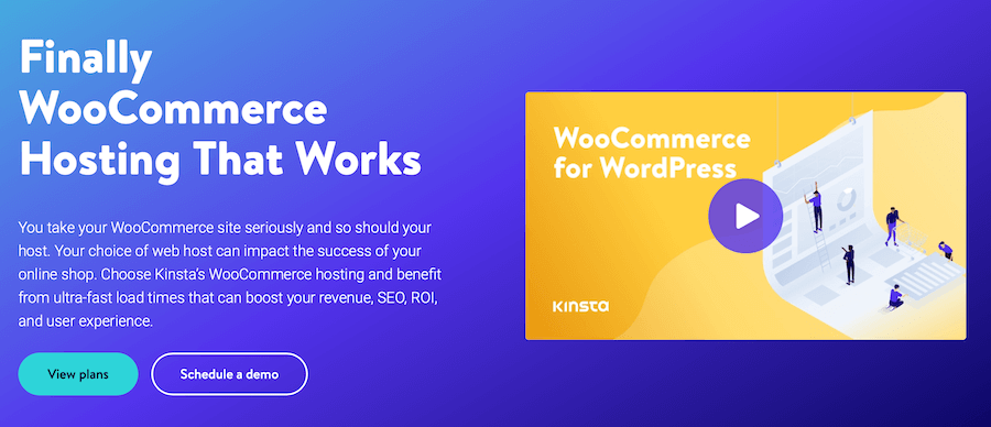 Alojamiento Woocommerce de Kinsta