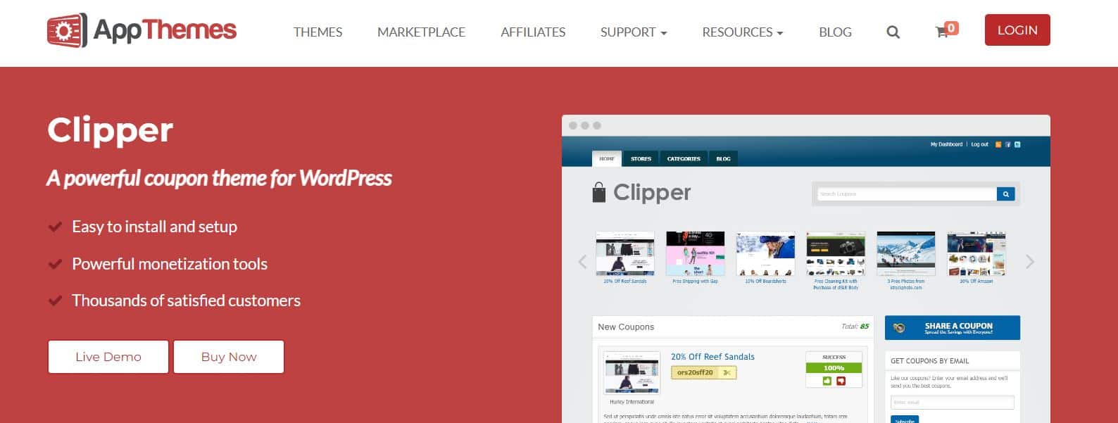 Clipper（出典: AppThemes）