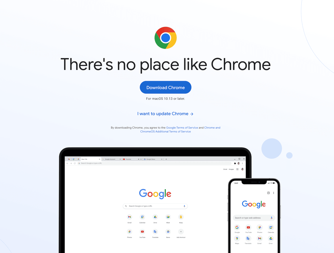 Google Chrome Website