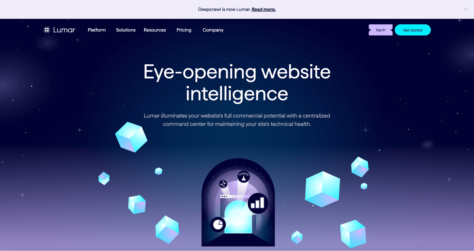 Deep Crawl hat sich in Lumar umbenannt, ein Crawler für Website-Intelligenz