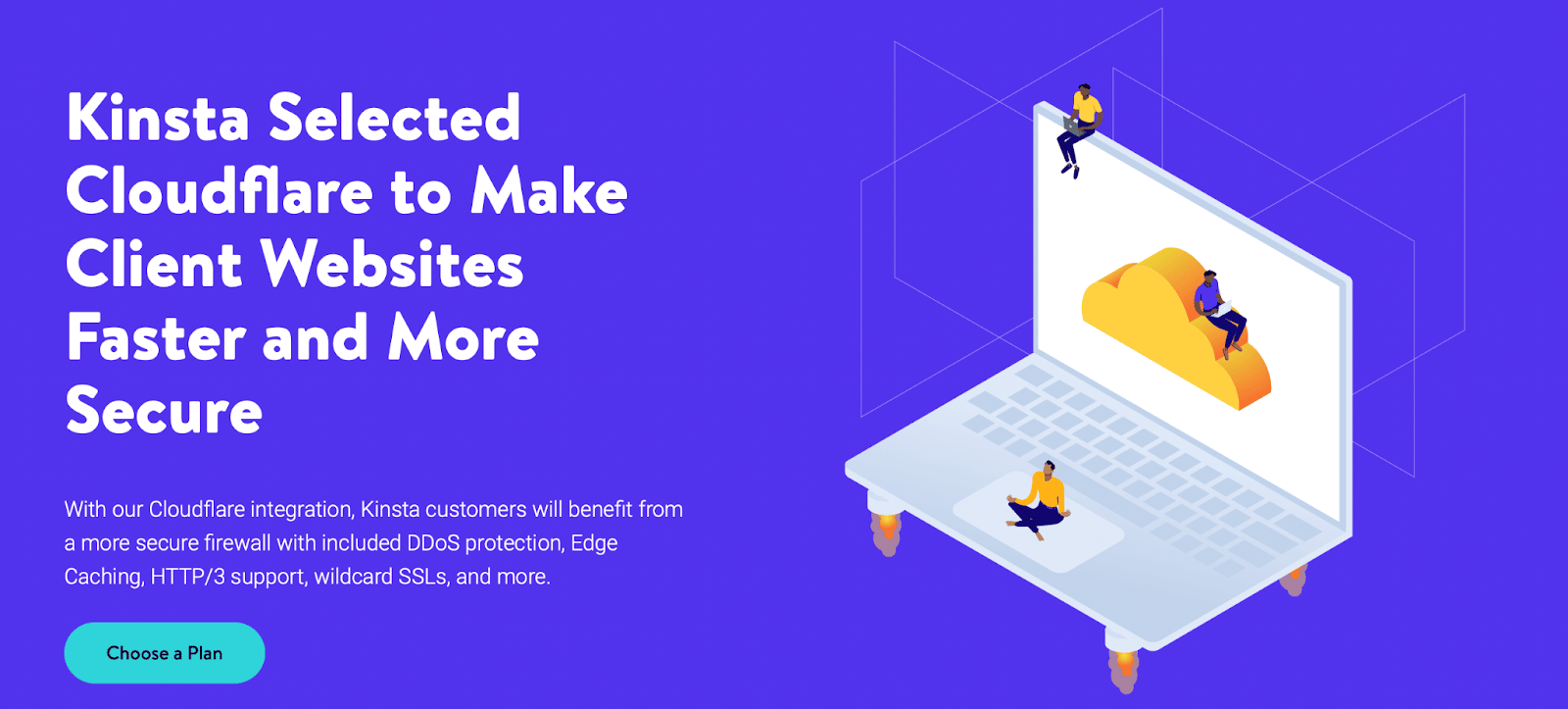 Cloudflare integration with all Kinsta hosting plans