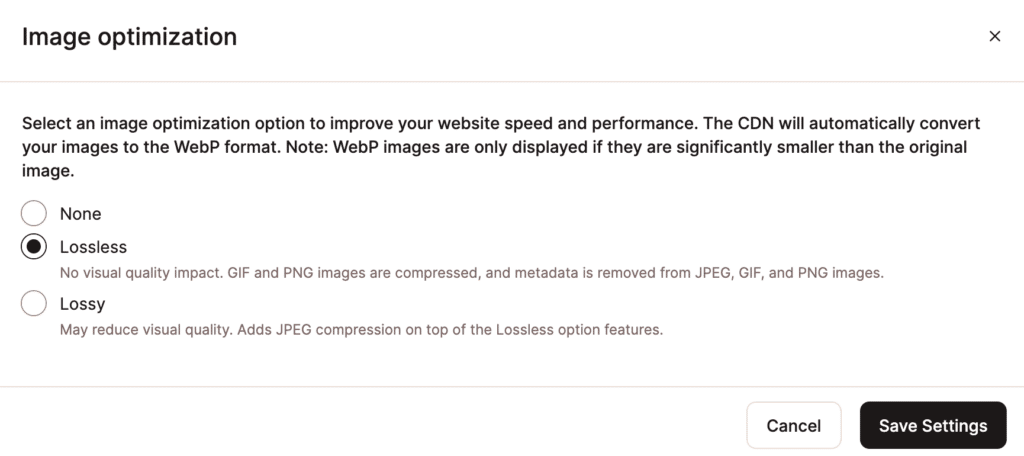 Speed things up with automatic Image Optimization