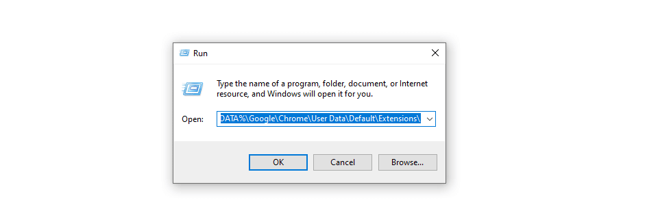 Verwenden des Befehls Ausführen in Windows