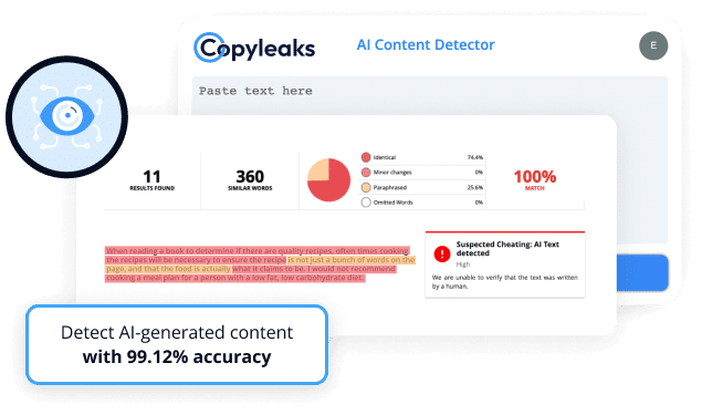 Copyleaks es una popular herramienta de detección de contenidos AI