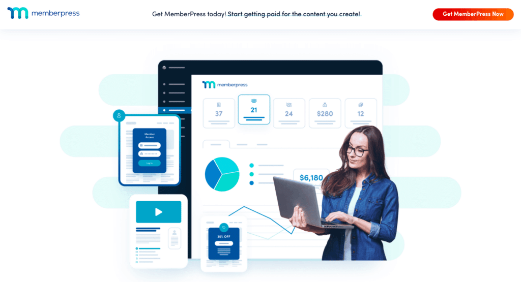 Een afbeelding van het platform van Mighty Networks