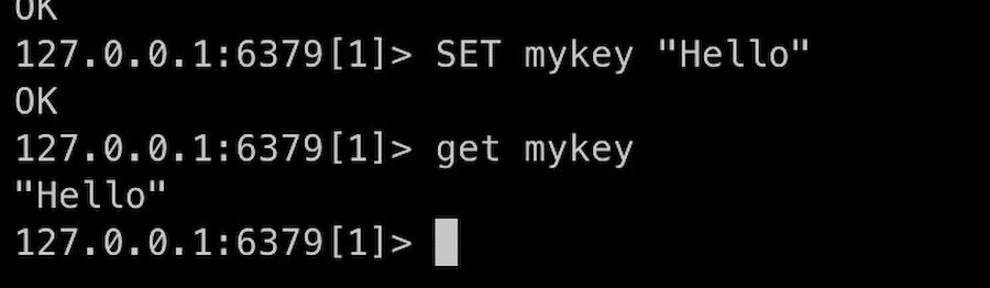 Inserindo e recuperando dados do Redis.