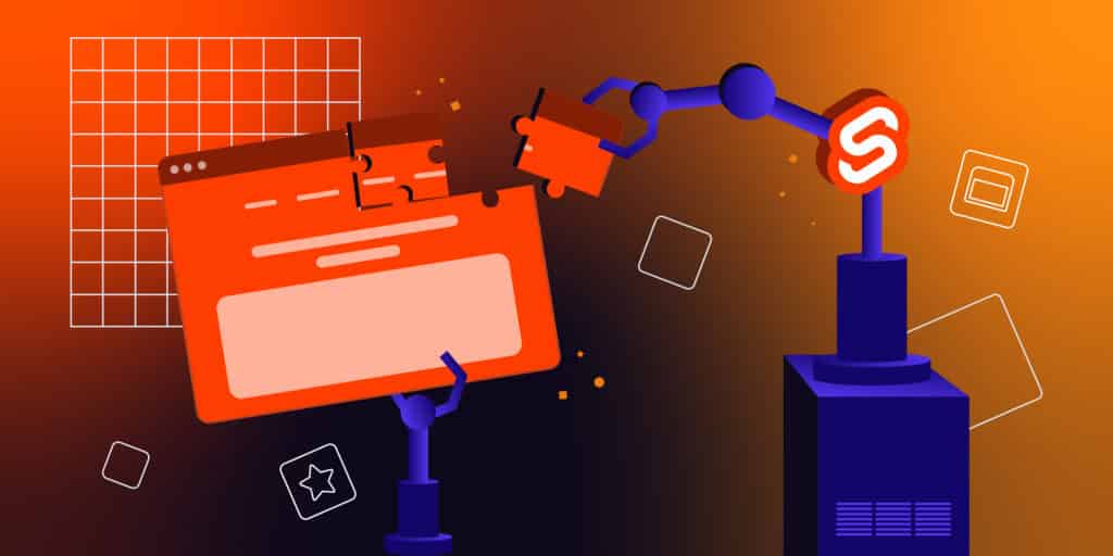 The Svelte static site generator putting a site together