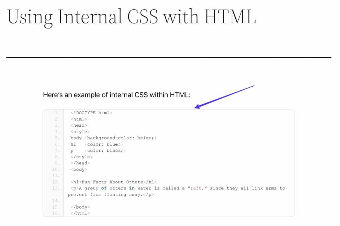 Visualización del código del frontend de WordPress