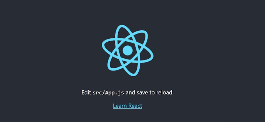 React se ha instalado correctamente en Windows.