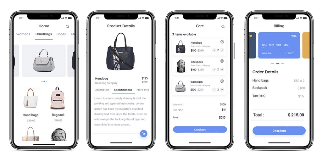 E-Commerce-Apps können den Nutzern ein attraktiveres Einkaufserlebnis bieten