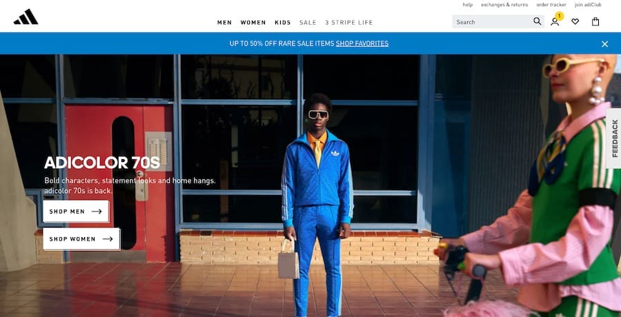 La célèbre marque de vêtements de sport Adidas utilise Nest.